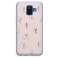 Dancing #3: Samsung Galaxy A6 (2018) Transparant Hoesje