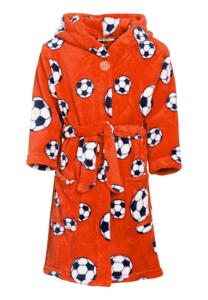 Voetbal badjas kind - oranje-134/140