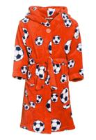 Voetbal badjas kind - oranje-134/140 Voetbal badjas kind - oranje-134/140