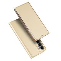 Dux Ducis - Samsung Galaxy A34 - Slim bookcase hoesje - Goud - thumbnail