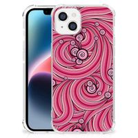 Apple iPhone 14 Plus Back Cover Swirl Pink - thumbnail