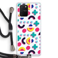 8-bit N°2: Samsung Galaxy S10 Lite Transparant Hoesje met koord 8-bit N°2: Samsung Galaxy S10 Lite Transparant Hoesje met koord