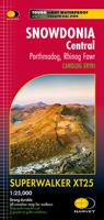 Wandelkaart Snowdonia Central | Harvey Maps