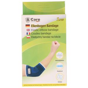 B-Home bandage/brace voor ellenboog - volwassenen - universele maat - blauw   -