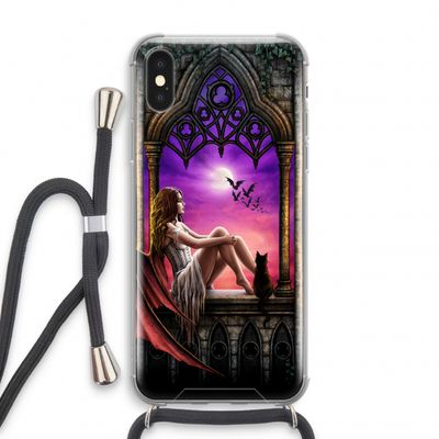 Kinderen van de nacht: iPhone XS Transparant Hoesje met koord