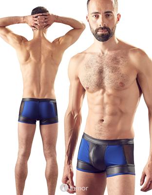 * SVENJOYMENT Zwart blauwe Heren short, SJ2132648 ( S & 2XL)