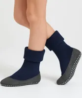 FALKE Dames/kinder Cosyshoe pantoffels - Slofsokken jongens en meisjes