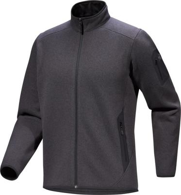 Arc&apos;teryx Covert Cardigan Fleece Heren Black Heather II XL