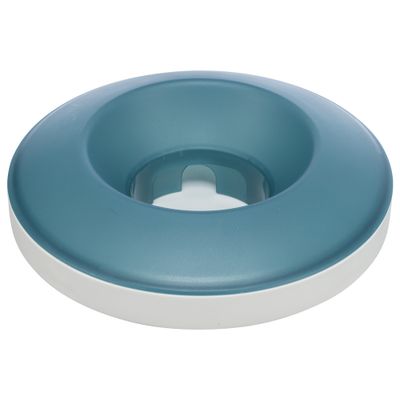 TRIXIE Slowfeeder hondenvoerbak Rocking Bowl, blauw-wit