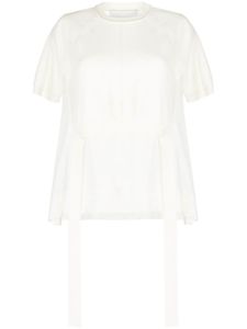 3.1 Phillip Lim haut à empiècements - Blanc
