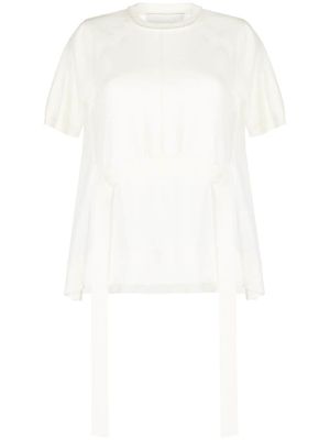 3.1 Phillip Lim haut à empiècements - Blanc