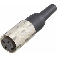 Amphenol T 3401 001 Ronde connector Koppeling, recht Totaal aantal polen: 6 Serie (ronde connectors): C091 1 stuk(s)