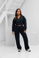 Malelions Cropped Zip Trainingspak Dames Donkerblauw - Maat XS - Kleur: Donkerblauw | Soccerfanshop Malelions Cropped Zip Trainingspak Dames Donkerblauw - Maat XS - Kleur: Donkerblauw | Soccerfanshop