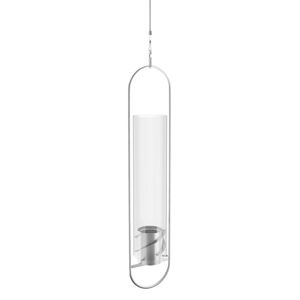 Höfats Spin 120 sfeer lantaarn hangend zilver op=op