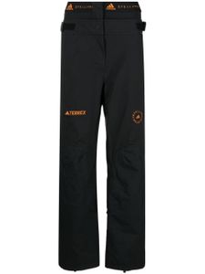 adidas by Stella McCartney x Terrex pantalon droit à logo brodé - Noir