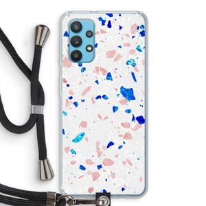 Terrazzo N°6: Samsung Galaxy A32 4G Transparant Hoesje met koord