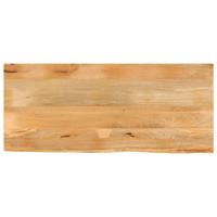 Tafelblad met natuurlijke rand 140x60x3,8 cm massief mangohout Tafelblad met natuurlijke rand 140x60x3,8 cm massief mangohout