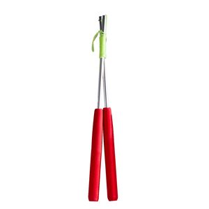 Eureka aluminium diabolo stokken rood
