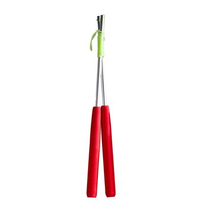 Eureka aluminium diabolo stokken rood