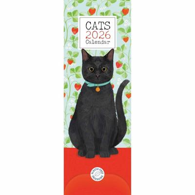 Katten Illustraties Kalender 2026 Slimline