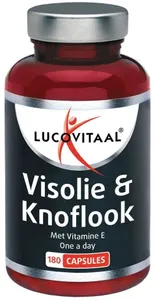 Lucovitaal Visolie & Knoflook - 180 Capsules