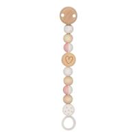 Goki houten speenketting hart