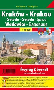 Stadsplattegrond City Pocket Krakow - Krakau | Freytag & Berndt