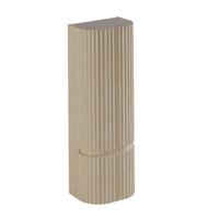 Thebalux Epoque Hoge Kast - 60x40x165cm - 2x ronde deur links - 2x ronde deur rechts - opliggend - Fineer Blanc HKE60B Thebalux Epoque Hoge Kast - 60x40x165cm - 2x ronde deur links - 2x ronde deur rechts - opliggend - Fineer Blanc HKE60B