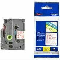 Gelamineerde Tape voor Labelmakers Brother Cinta laminada 12mm
