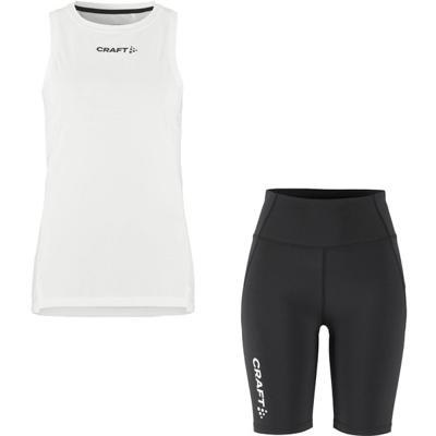 Craft Singlet Korte Legging Set Dames