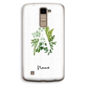 Green Brush: LG K10 (2016) Transparant Hoesje