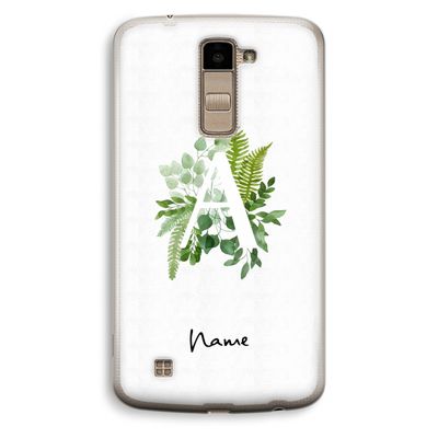 Green Brush: LG K10 (2016) Transparant Hoesje