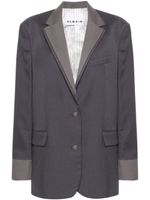 REMAIN blazer oversize à simple boutonnage - Gris - thumbnail