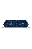 Pip Studio Pip Studio Tokyo Bouquet Roll Cushion Dark Blue 22x70 cm