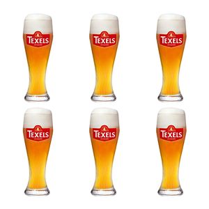 Texels - Skuumkoppe bierglas 500ml - 6 stuks