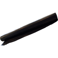 Folie | afdekfolie | LDPE | 600cm | 50m | 100my | zwart