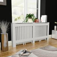 VidaXL Radiatorombouw wit mdf 172 cm