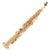 Odyssey Wind Instruments OSS600 Premiere Straight Bb Soprano Saxophone sopraansaxofoon met 2 halsstukken en koffer