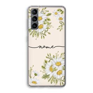 Daisies: Samsung Galaxy S21 Transparant Hoesje