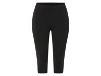 esmara Dames capri-legging - plus size (Zwart, L (44/46))