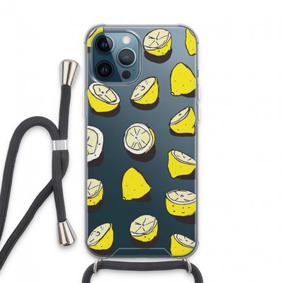 When Life Gives You Lemons...: iPhone 13 Pro Max Transparant Hoesje met koord