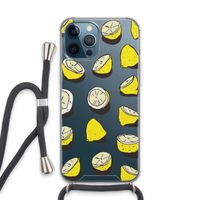 When Life Gives You Lemons...: iPhone 13 Pro Max Transparant Hoesje met koord