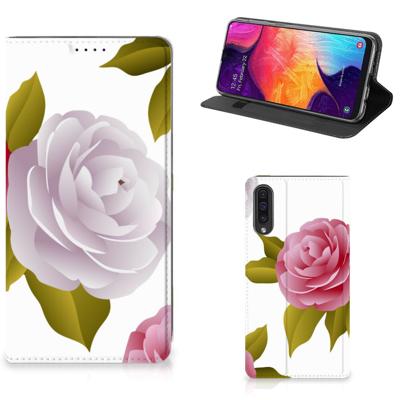 Samsung Galaxy A50 Smart Cover Roses Samsung Galaxy A50 Smart Cover Roses