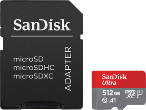 SanDisk Ultra 512 GB MicroSDXC UHS-I Klasse 10