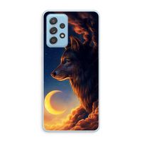 Night Guardian: Samsung Galaxy A73 Transparant Hoesje