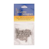 Darice • crimp coil 4x8mm 16pcs antique silver