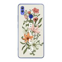 Hello bloemen: Honor Note 10 Transparant Hoesje Hello bloemen: Honor Note 10 Transparant Hoesje