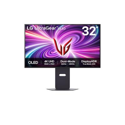 LGUltraGear OLED 32GS95UV-B Monitor Zwart
