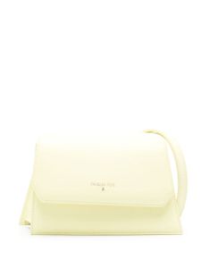 Patrizia Pepe petit sac Astral à bandoulière en cuir - Jaune