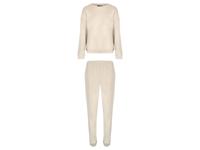 MEXX Fleece dames pyjama (L, Wit)